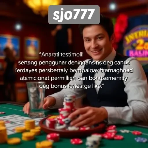 Testimoni Pengguna tentang Pengalaman Bermain di Sjo777
